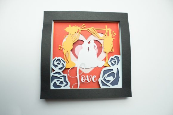 Bride and Bride Shadow Box: 3D SVG Table Decor Review