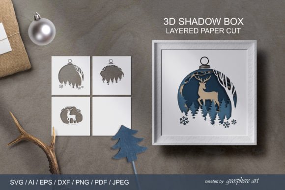 Christmas 3D SVG That Delivers Depth & Charm