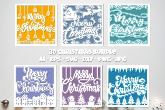 Christmas Cards Bundle SVG Review