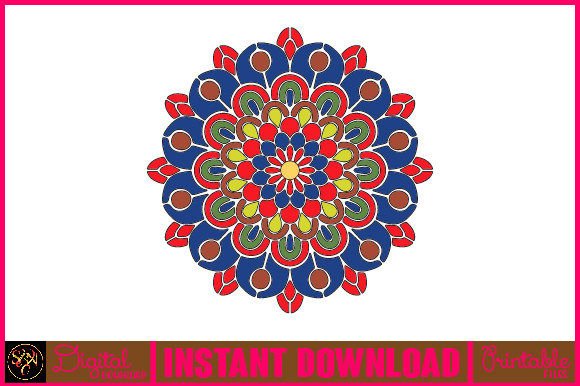 Mandala 3D Layered SVG Cut File-157: Graphics for Crafts