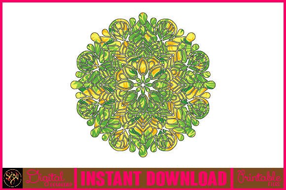 Mandala 3D Layered SVG Cut File-183 for Crafts & Graphics