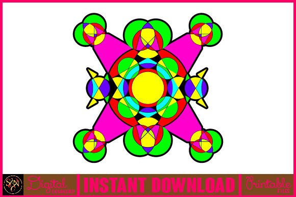 Mandala 3D Layered SVG Cut File-9 for Crafts & Graphics