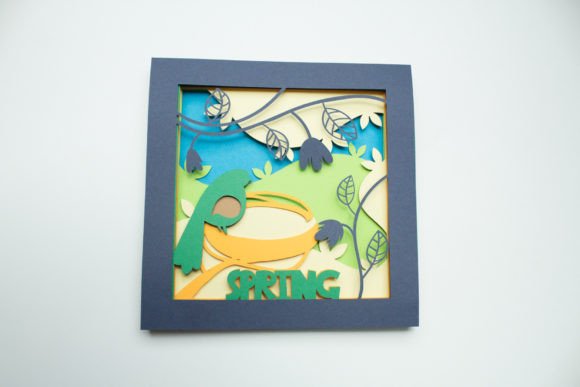 Spring Shadow Box: A Maker’s Embroidery Project Review