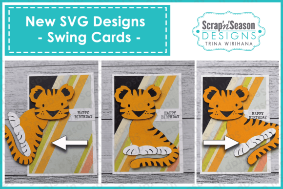 Swing Card - Tiger: Embroidery Design Review
